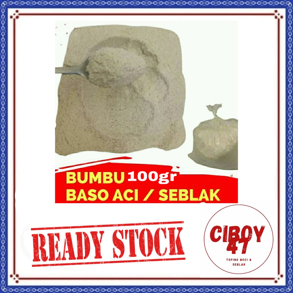 

BUMBU BASO ACI 100grm | BUMBU SEBLAK SIAP PAKAI