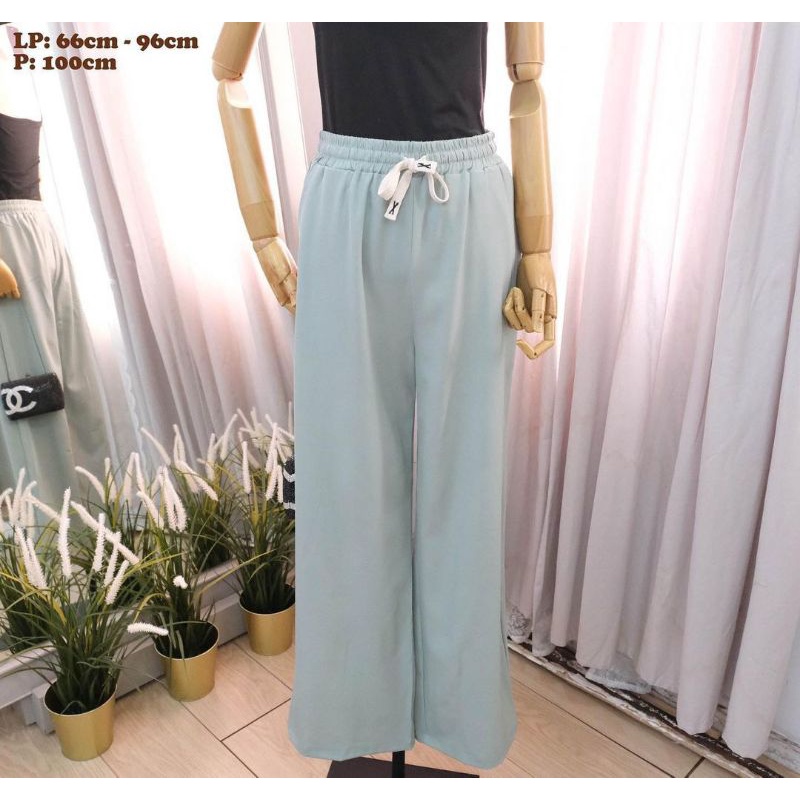 Celana kulot wanita fashion cotton soft premium / celana kulot anti kusut