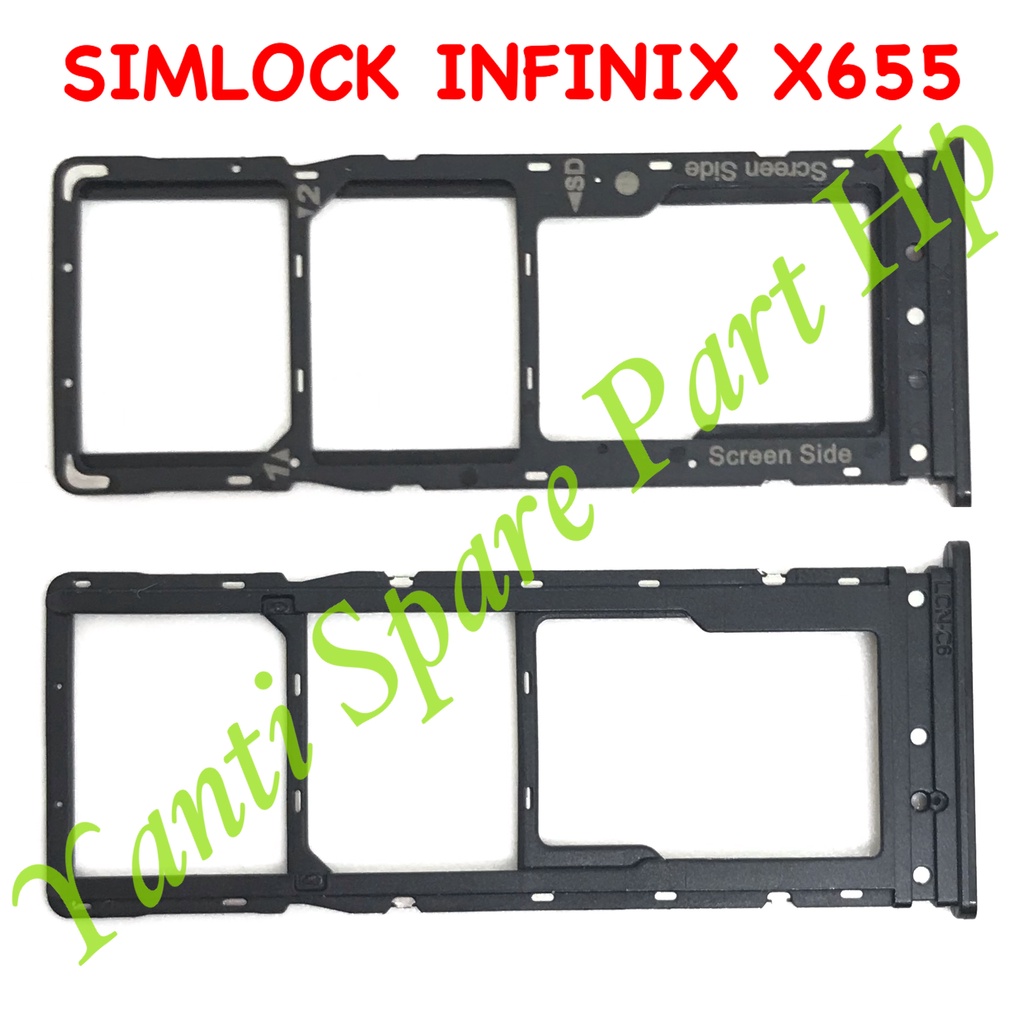 Simtray Sim Lock Infinix Hot 9 X655 Original Terlaris New