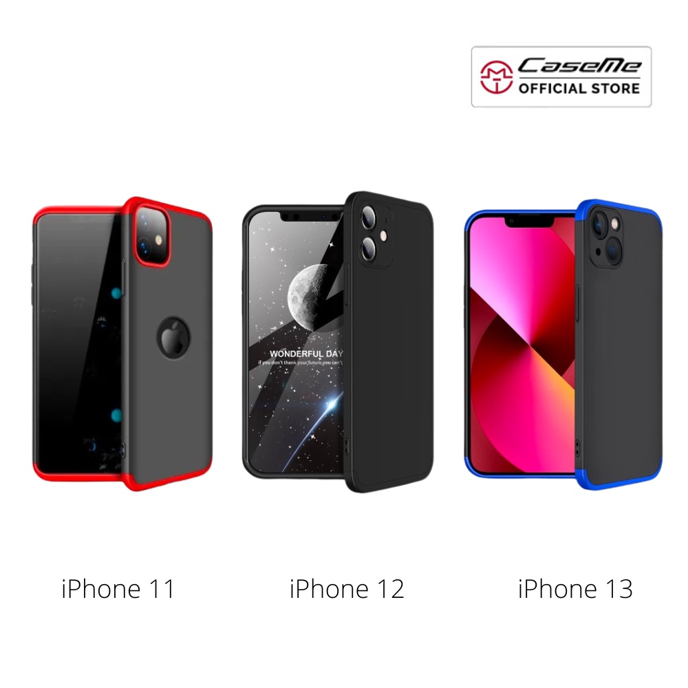 Casing iphone 11 12 13 14 PRO MAX GKK Original Hard Case 360 Shockproof Tahan Banting