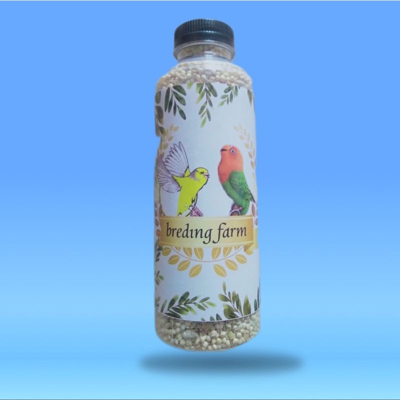 BREDING FARM PAKAN BURUNG TERNAK BIJI-BIJIAN UNTUK BURUNG CANARY,LOVEBIRD,PARKIT DLL