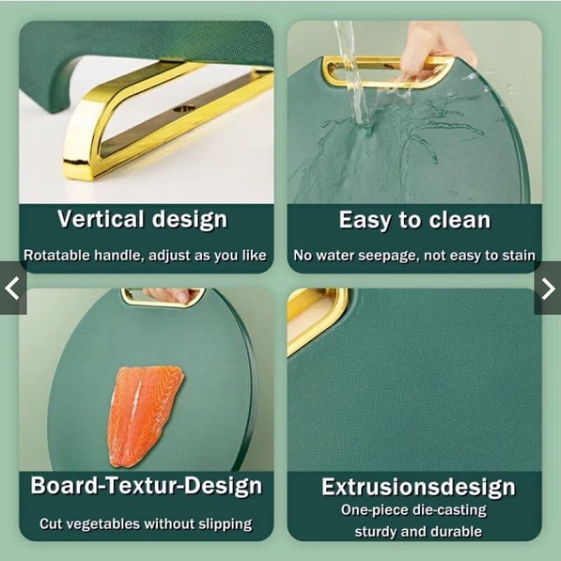 TELENAN BULAT ANTI JAMUR/CUTTING BOARD/TALENAN DAPUR SUPER ORI