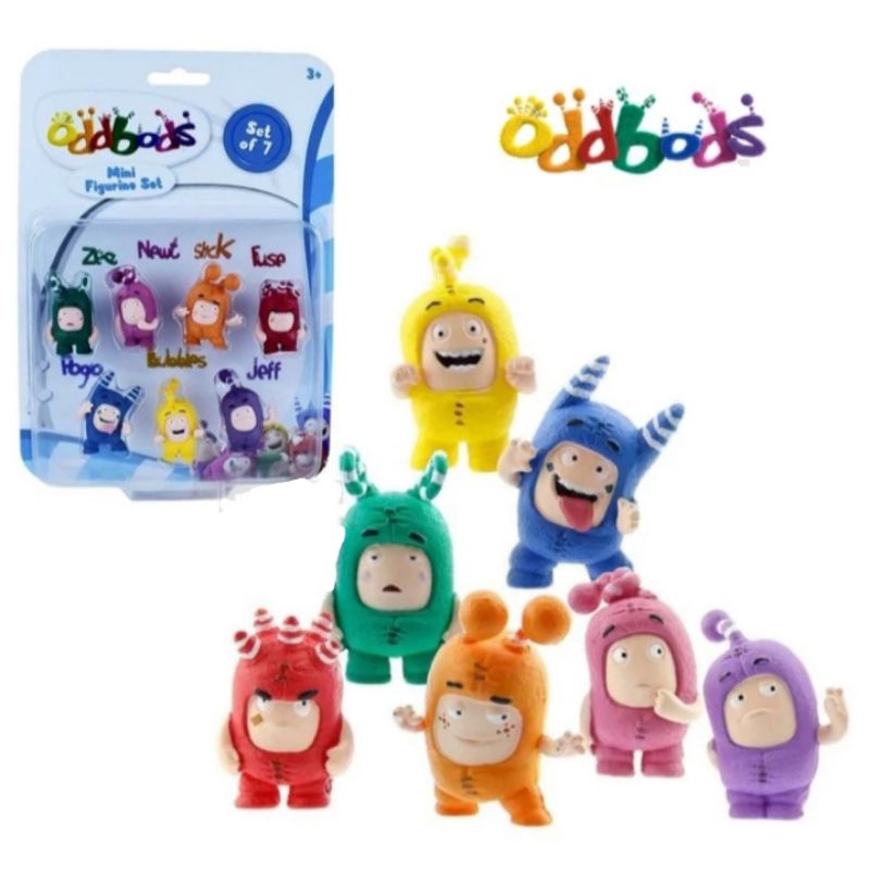 Jual Oddbods Mini Figure Set - Mainan Oddbods | Shopee Indonesia