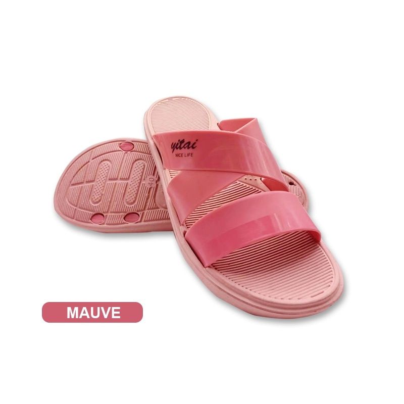 Yitai Sendal Karet Wanita Dewasa Remaja YT 628 Sandal Slop Selop Anti Air Slip