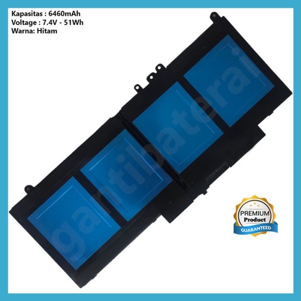 Baterai Dell Latitude E5450 E5250 E5470 E5270