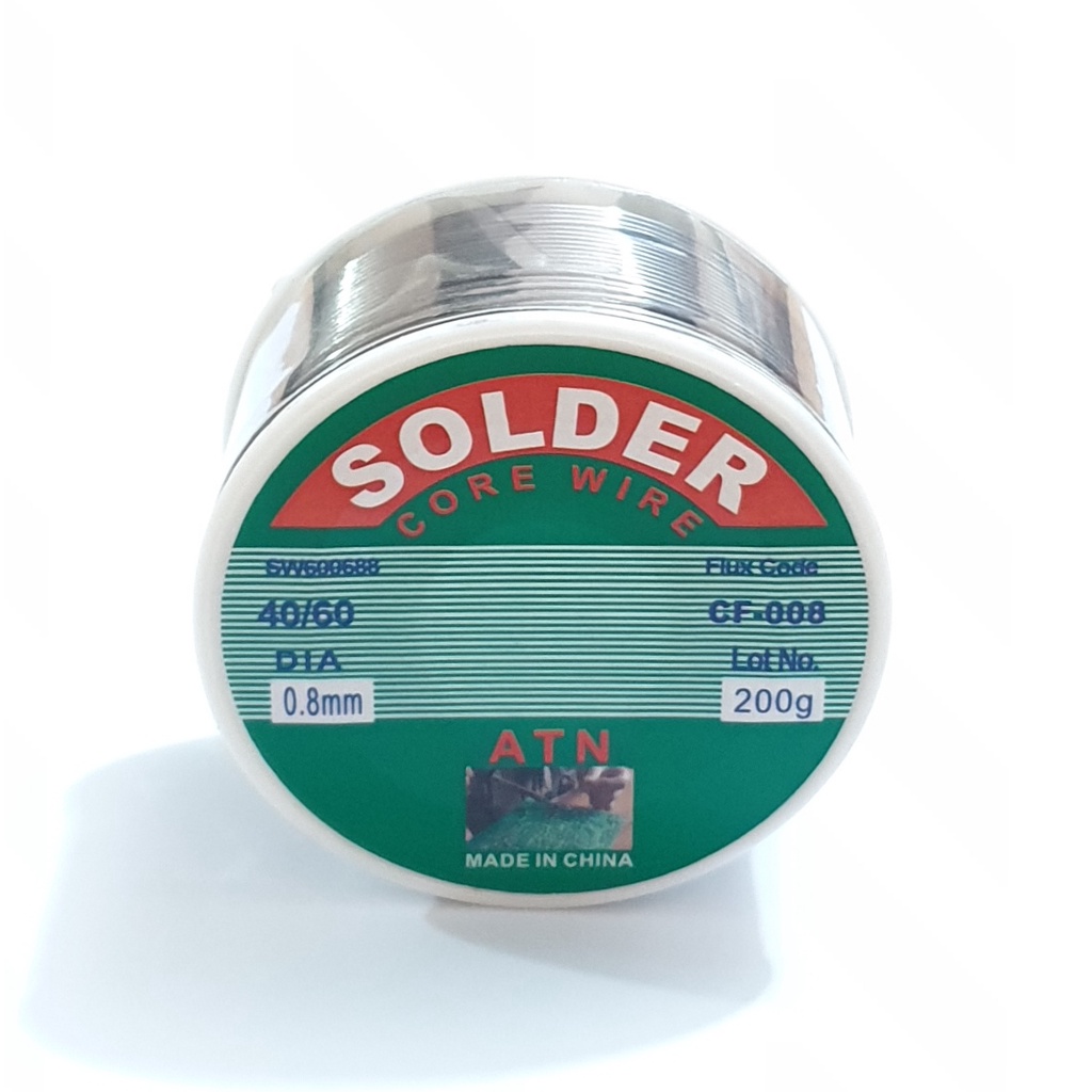 Timah Solder ATN 0,8mm 200 Gram 0,2Kg 1/5Kg