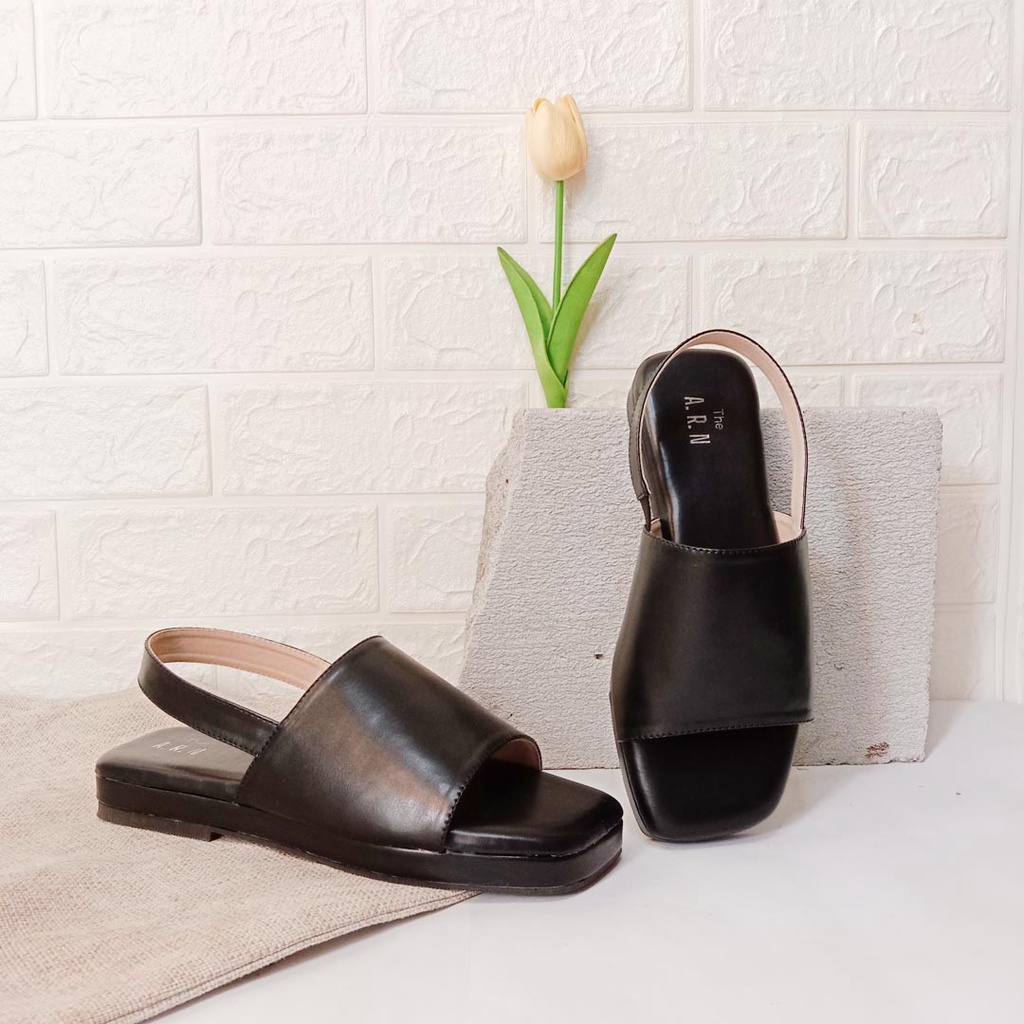 Sendal wanita sendal busa sandal empuk sandal model tinggi sendal hak ARNBD13