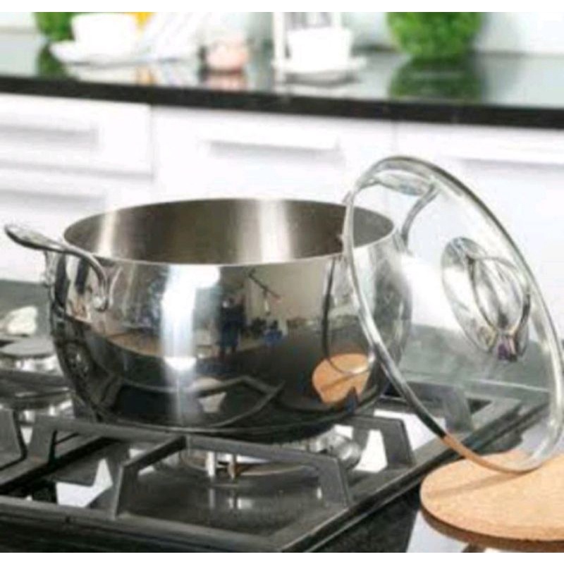(READY STOCK) Ichef butterfly stainless pot ifa