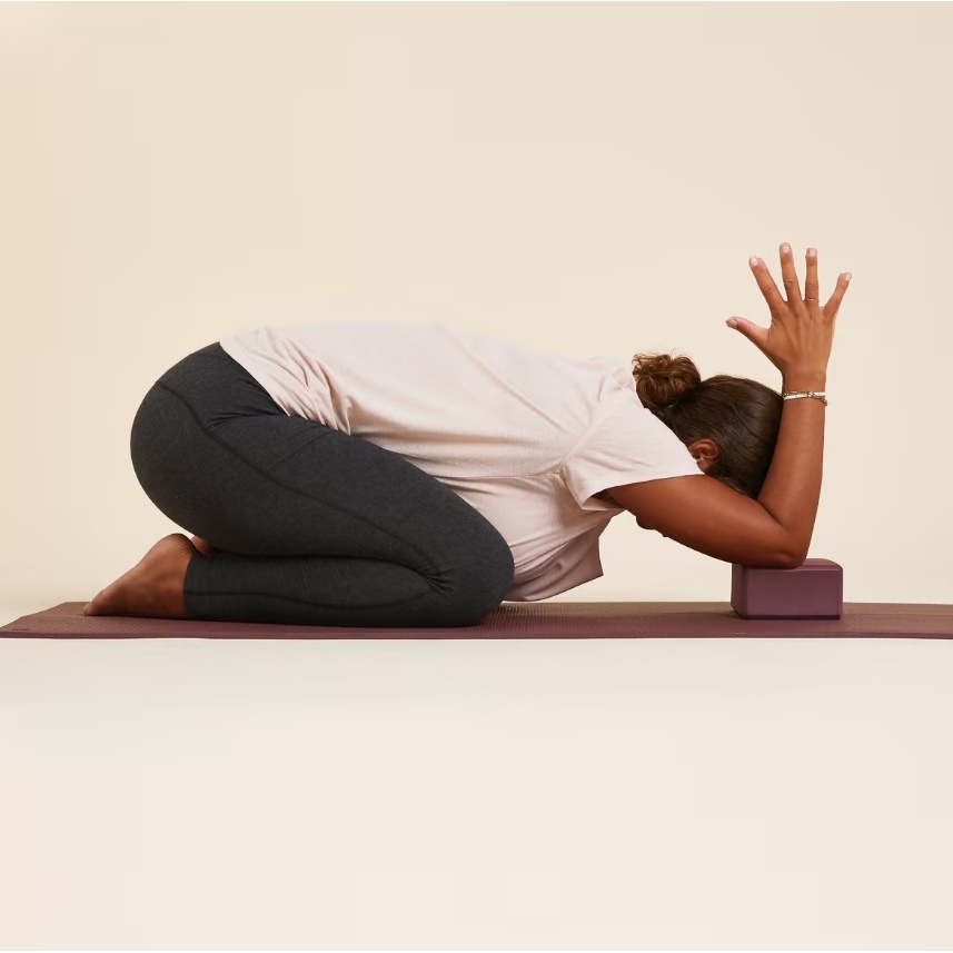 KIMJALY Bantalan Balok Busa Olahraga Yoga Dan Meditasi Lembut