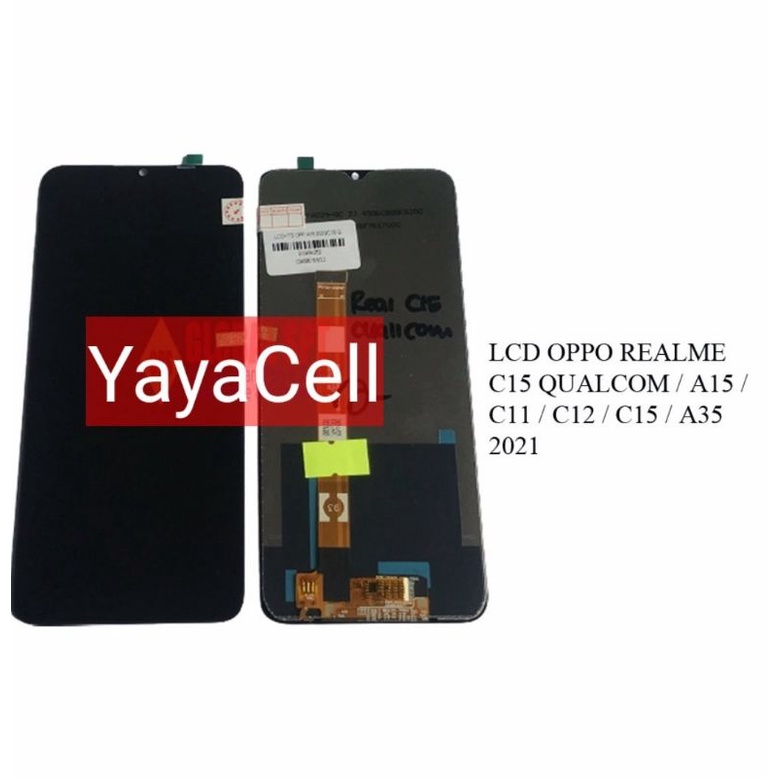 LCD TOUCHSCREEN   ORI INCELL (QUALCOMM) OPPO A15/A35 2021/REALME C15/C11/C12/C15