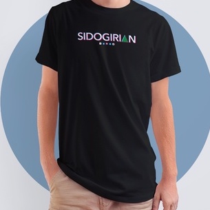 A010 Kaos Sidogirian Lengan Pendek Cotton Combed 24S Premium