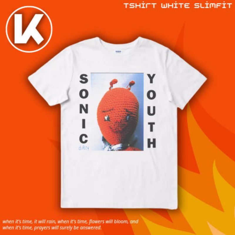 KAOS BAND SONIC YOUTH DIRTY | KAOS | T SHIRT | SONIC YOUTH