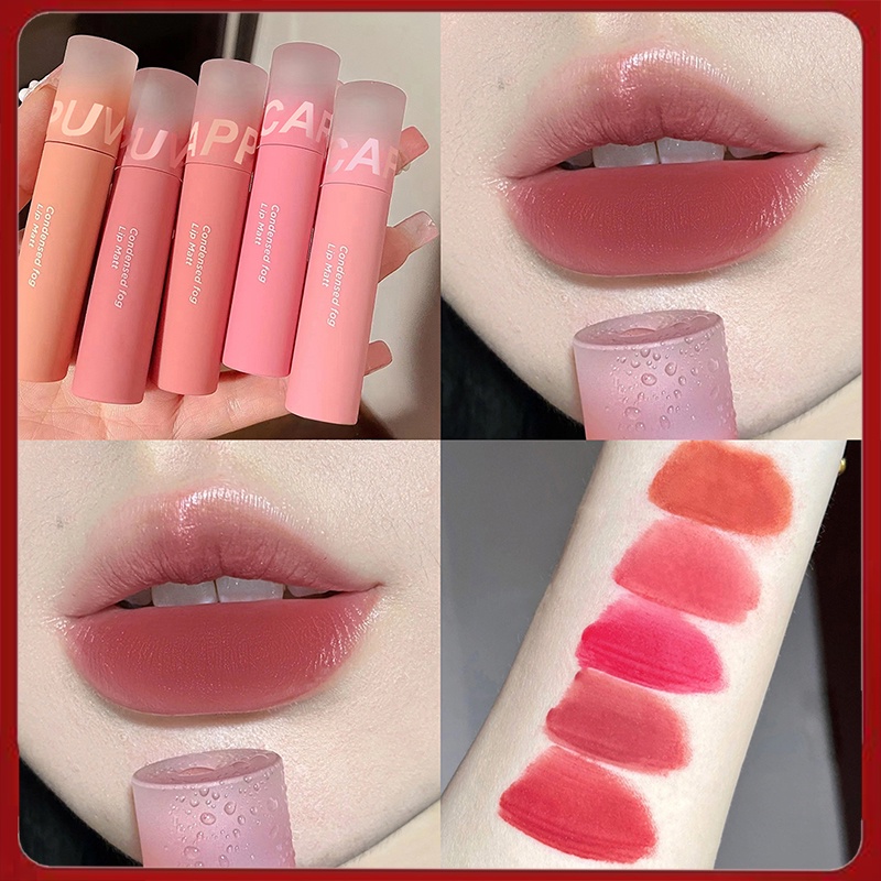 Cappuvini Lipcream Matte Velvet Condensed Fog Lipstik
