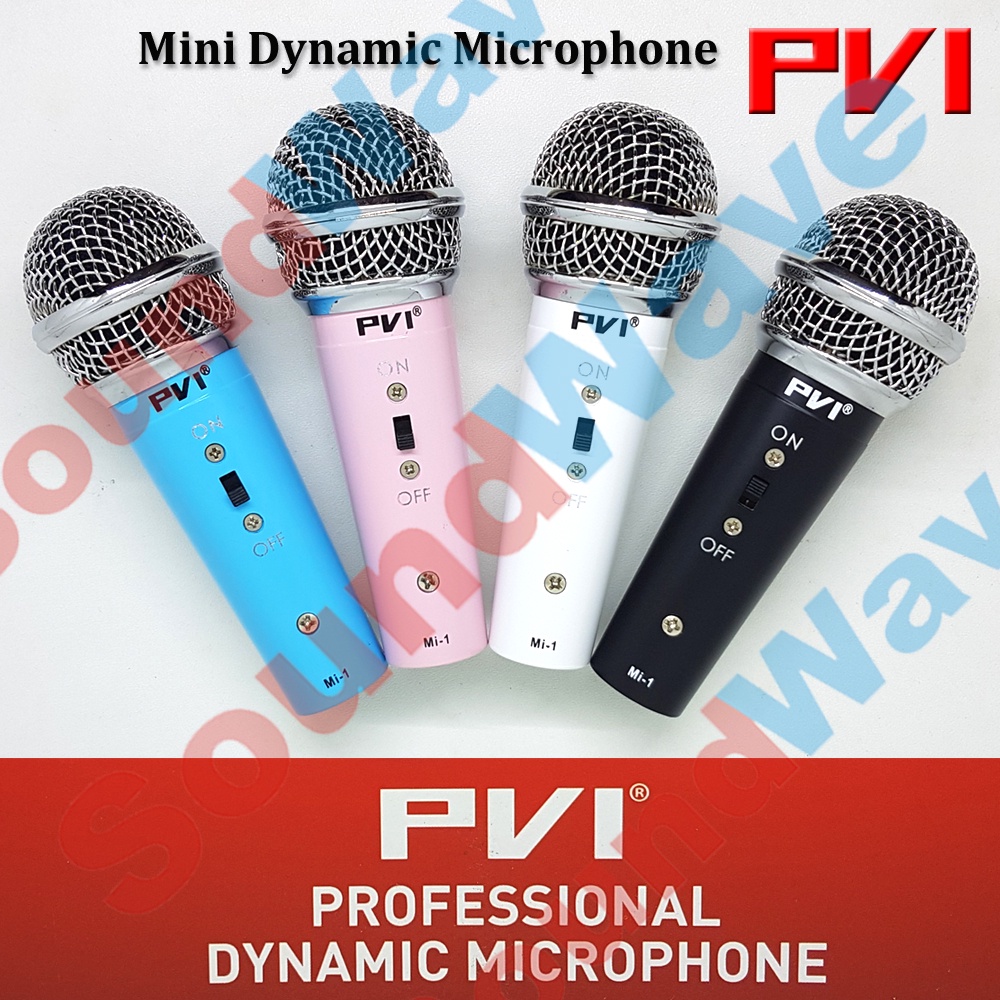 ORIGINAL PVI Mi1 DYNAMIC MIC INSTRUMENT | DRUM MICROPHONE | MIKROFON KENDANG GENDANG KETIPUNG | MIK 