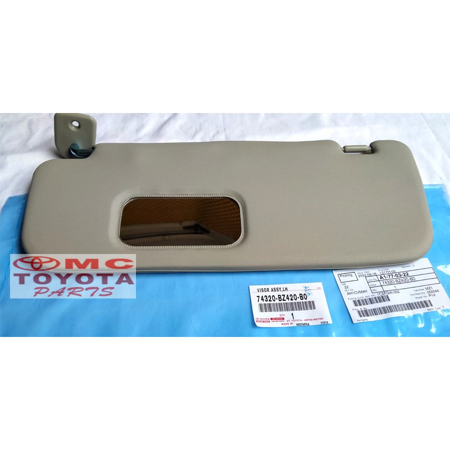 Sun Visor Protector Shade Cahaya Agya Ayla Avanza Xenia 74320-BZ420-B0