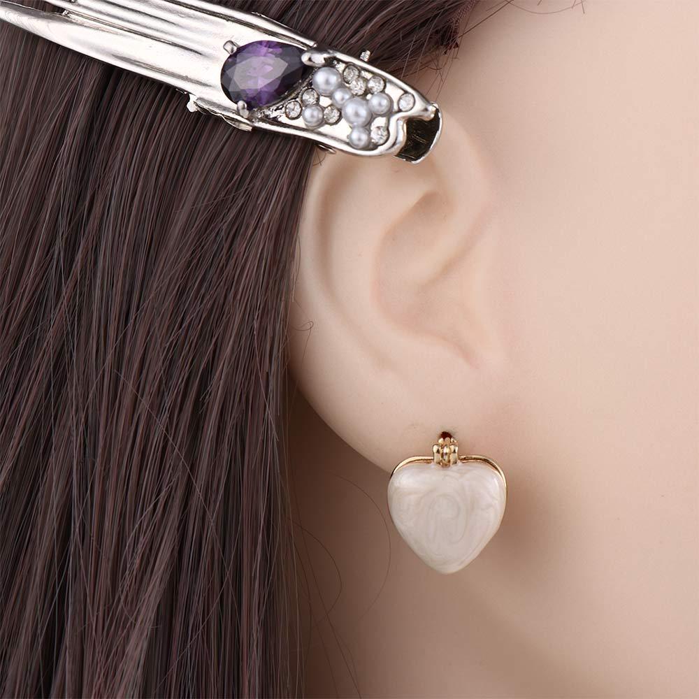 Mxbeauty Wanita Anting Pejantan Manis Geometris Hadiah Temperamen Kristal Mutiara Drop Earrings