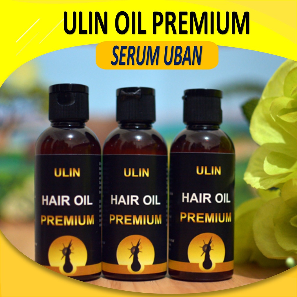 Minyak Uban Ulin Hair Oil Premium Penghilang Uban