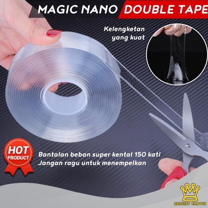 

Magic Tape Nano / Double Tape / Super Tape / Isolasi Bening super Kuat