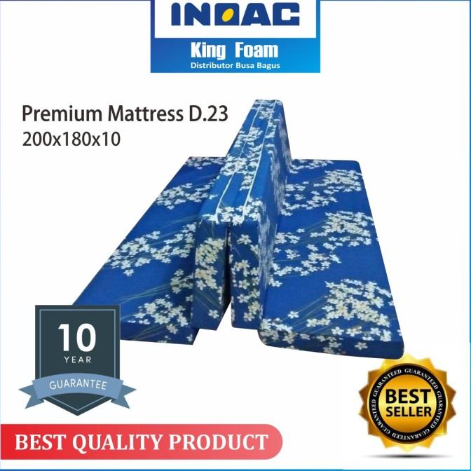 Kasur Lipat Busa INOAC (200x180x10) always ready