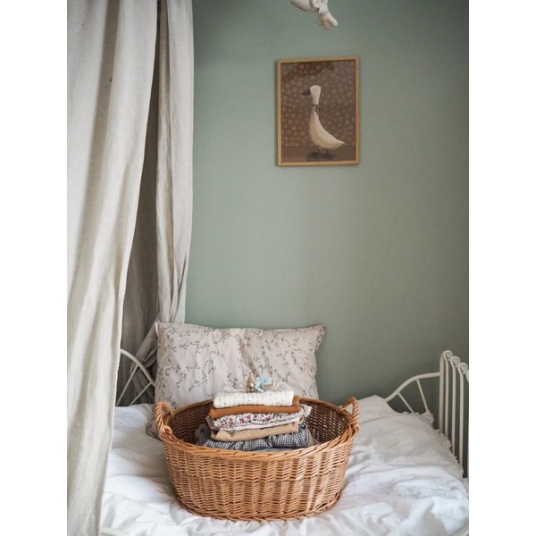 keranjang laundry baju kotor rotan/laundry basket rotan