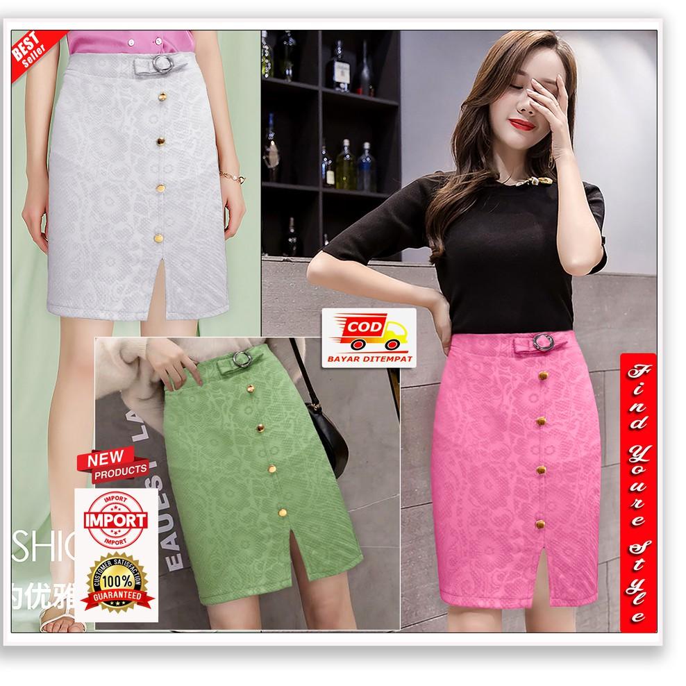 [Y-AQO ♫♪] Rok span pendek wanita korea murah import terbaru | Rok mini korea kekinian | Rok Pendek 