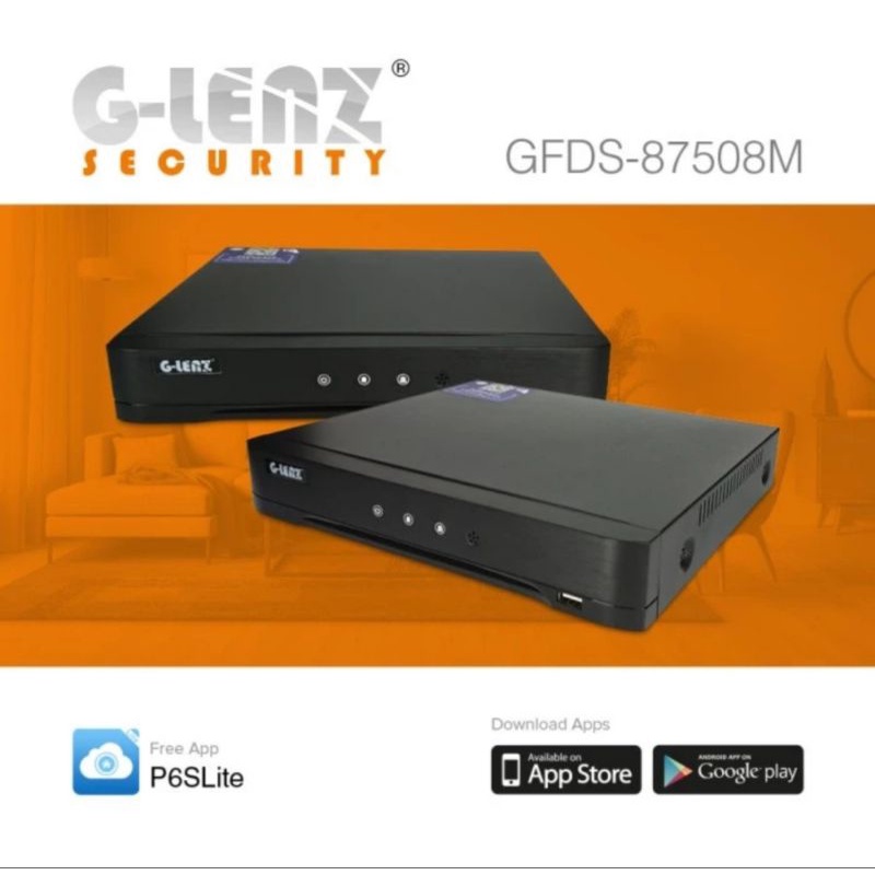 DVR 8ch GLENZ 5mp