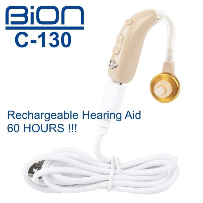Alat Bantu Dengar Bion C130 Rechargeable Hearing Aid+Noise Reduction Best Deal