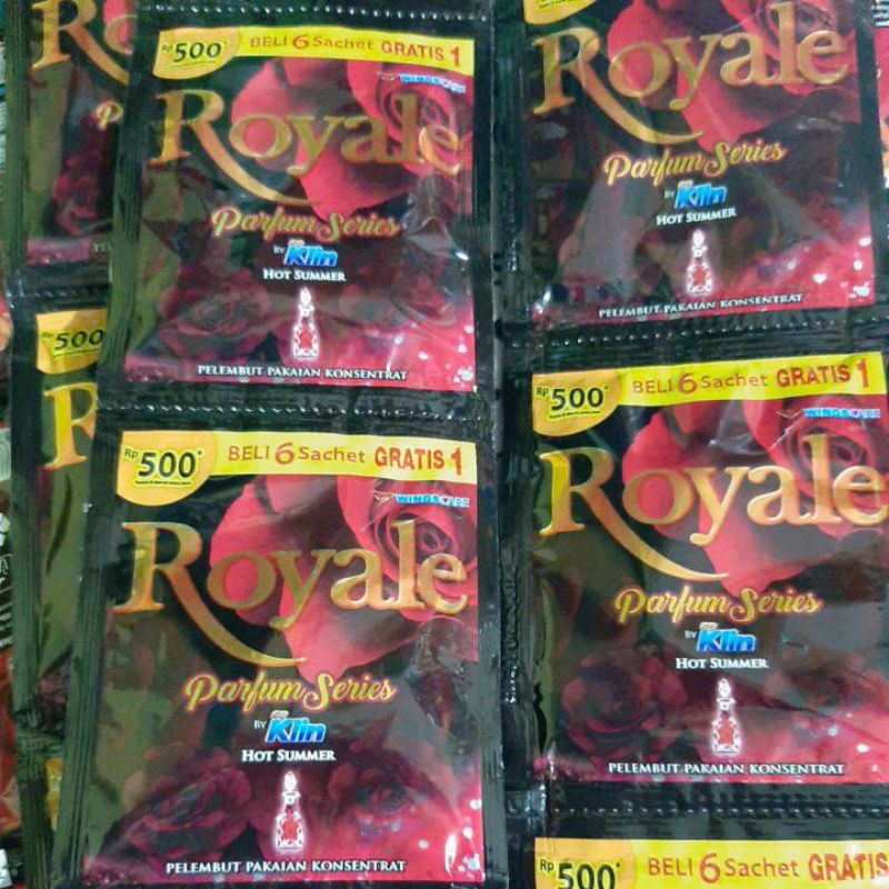 ROYALE PEWANGI SOFTENER PERFUME SERIES BY SO KLIN SACHET 13ML