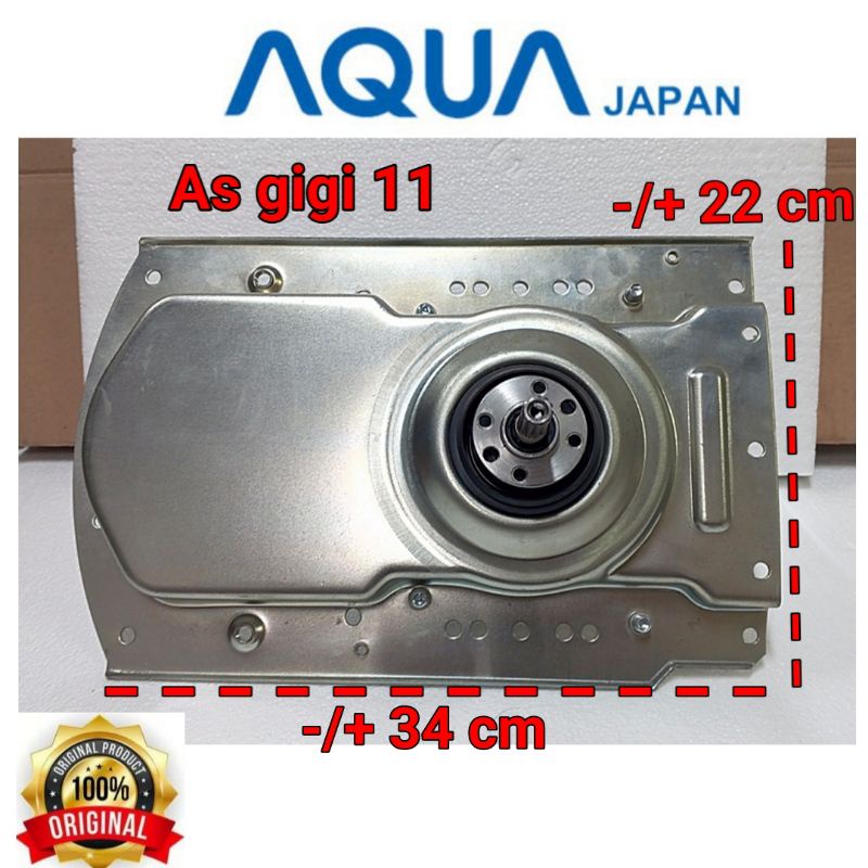 Gear box mesin cuci 1 tabung ORIGINAL AQUA Japan. As gigi 11. Gearbox mesin cuci