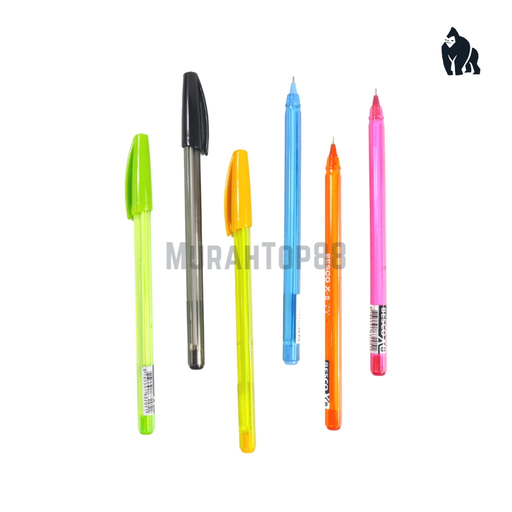 

Ballpoint Besco X-8 / Bolpen Pulpen Pen Hexagonal Semi Gel Murah [PER LUSIN]//BOLPOIN/PULPEN/ALAT TULIS