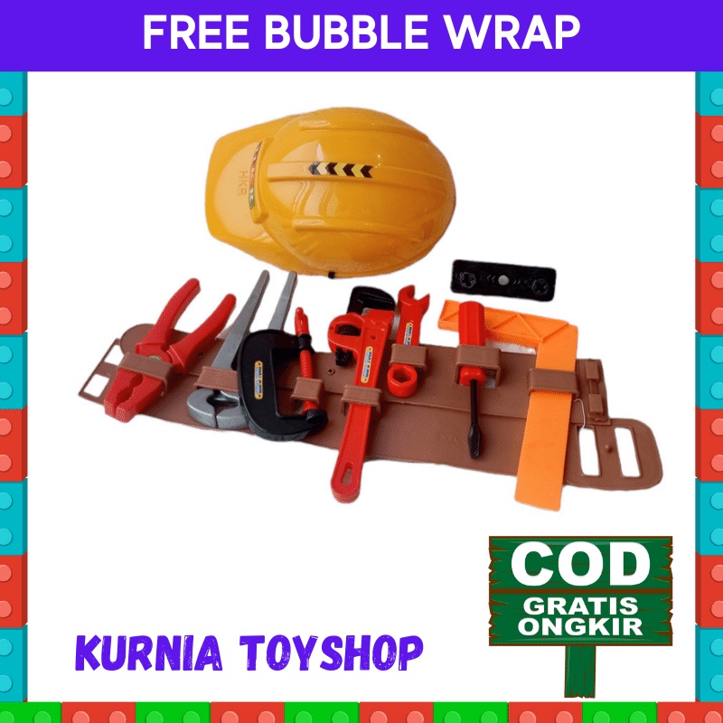 Kado Maenan Permainan Mainan Anak Tukang Tukangan  Pertukangan Bangunan Mainan Anak Anak Laki Laki C