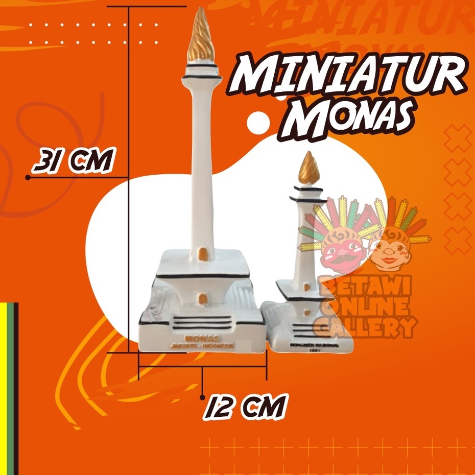 Miniatur Monas  / Pajangan Monas Mini