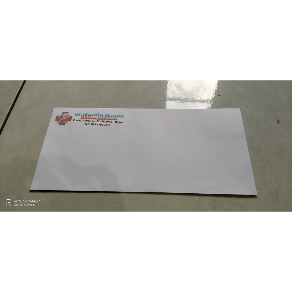 

CETAK KOP AMPLOP BESAR MURAH UKURAN 11 x 23 CM