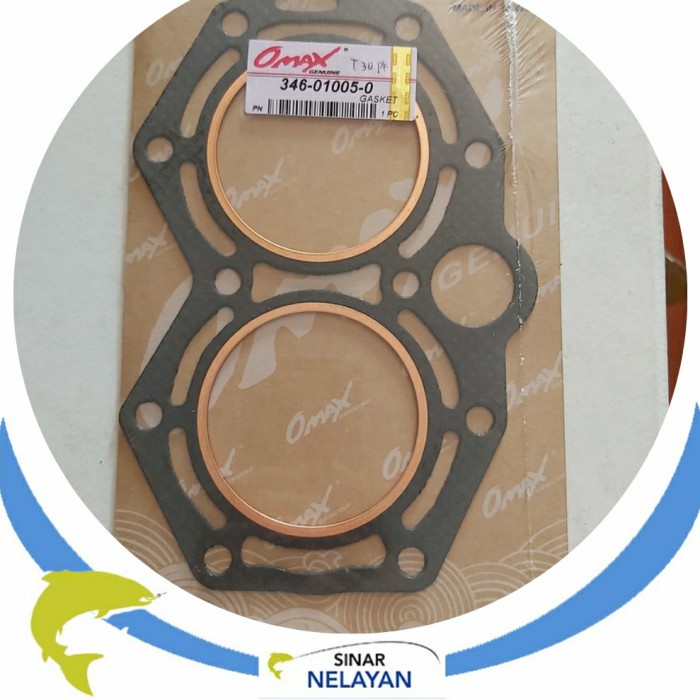 Gasket cylinder head untuk mesin tempel Tohatsu 30pk