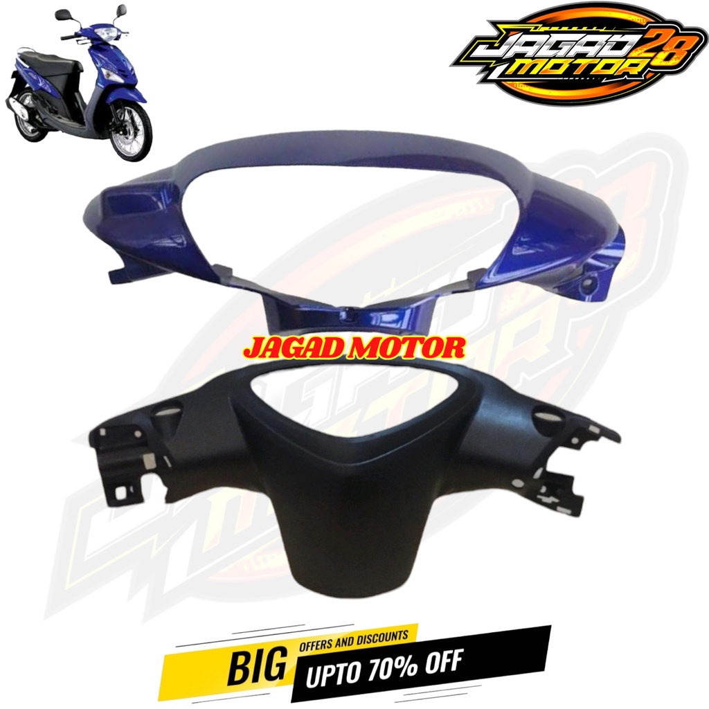 Batok Depan Belakang Yamaha Mio Sporty Mio Lama Biru / Kepala Depan Belakang Yamaha Mio Sporty Mio Lama Biru / Batok Kepala Pala Depan Belakang Mio Sporty Mio Lama Biru / Batok Lampu Depan Belakang Mio Sporty Mio Lama Biru