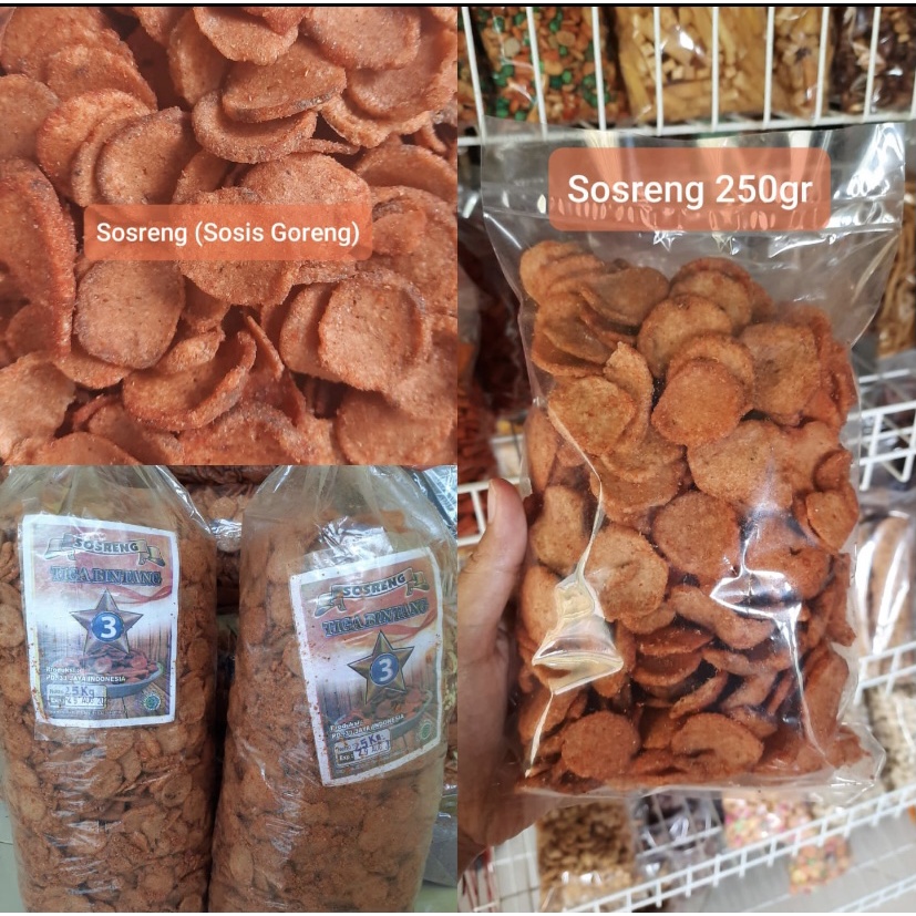 

SNACK KILOAN MURAH - SOSIS GORENG 250 GRAM
