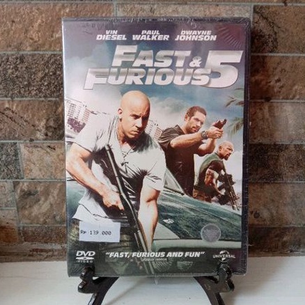 DVD FAST AND FURIOUS 5 (Original)