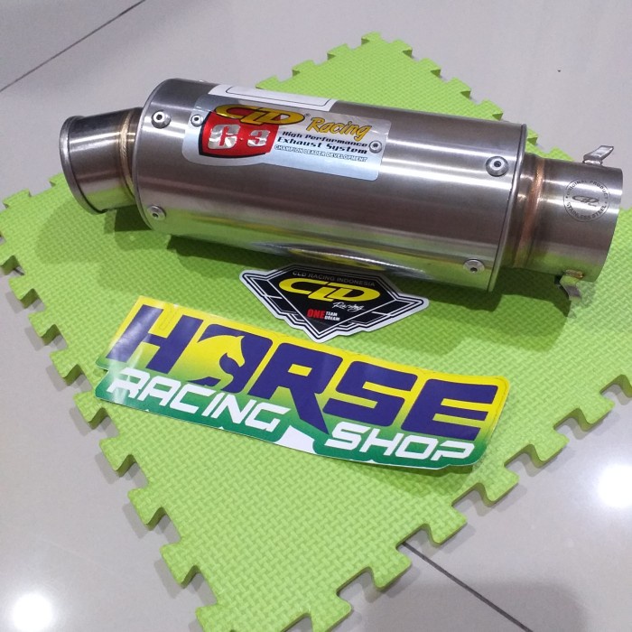 Silencer Knalpot Cld Racing Original Tipe C3 Bulat