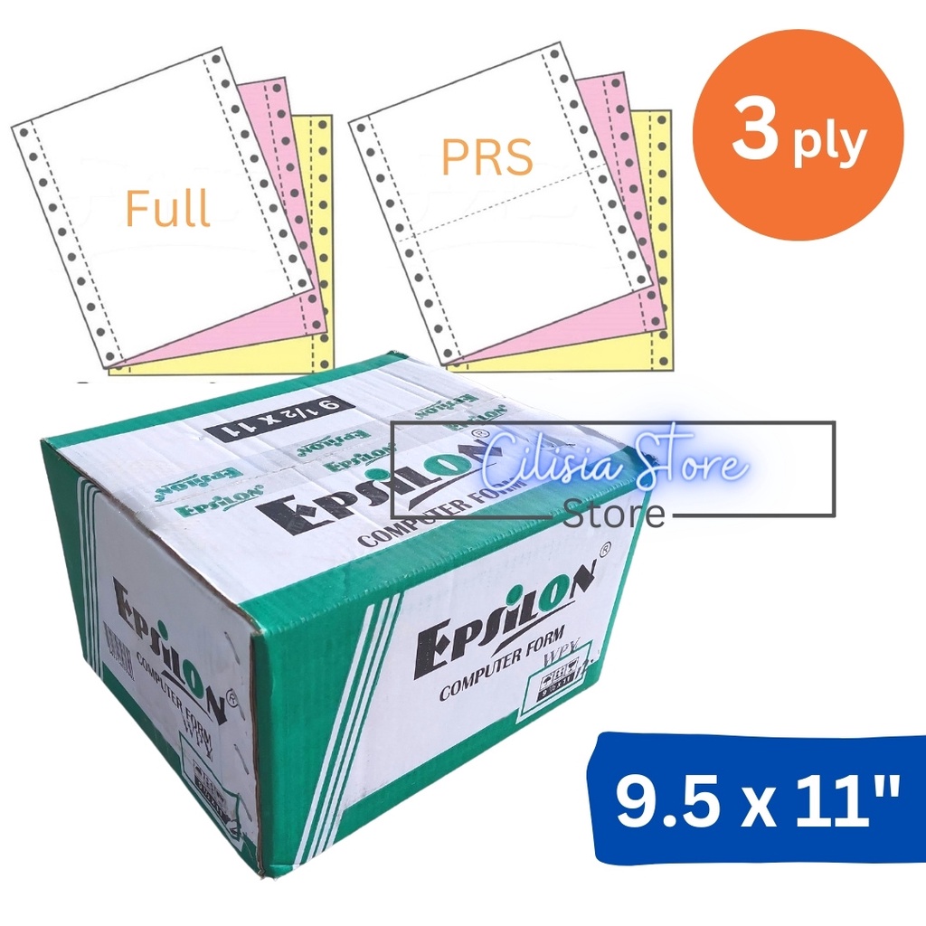 

Kertas Faktur 3 Ply Epsilon Continuous Form [Full / Potong Porporasi]