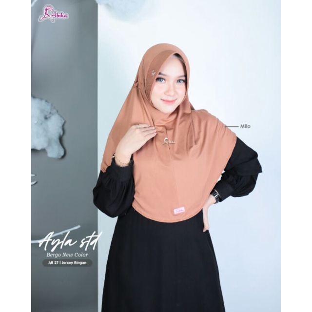 Abika Ayla//hijab instan//hijab muslim//abika serutan