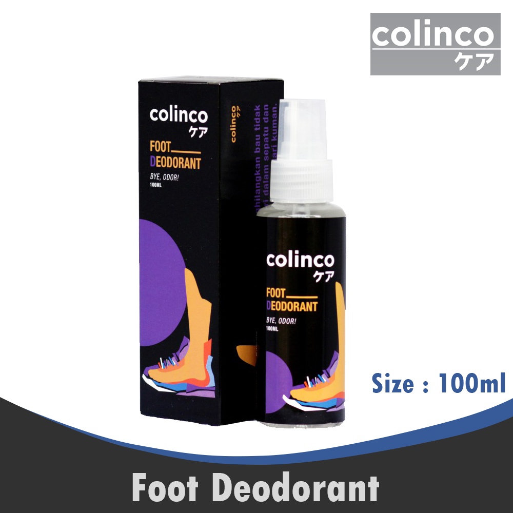 Ktmstore Foot Spray Deodorant Penghilang Bau Kaki Sepatu Anti Bau Kaki Colinco