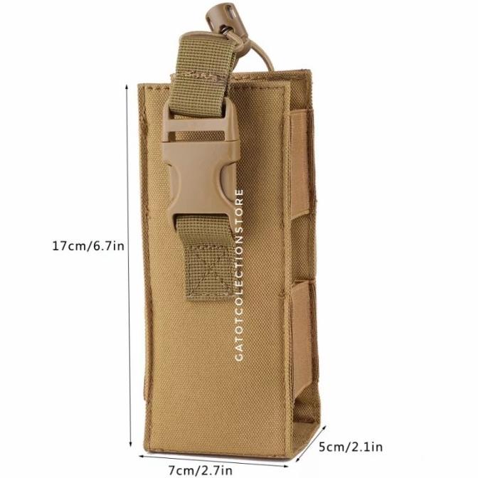 Sarung Botol Air Minum Army Tas Tempat Botol Air Perlengkapan Camping