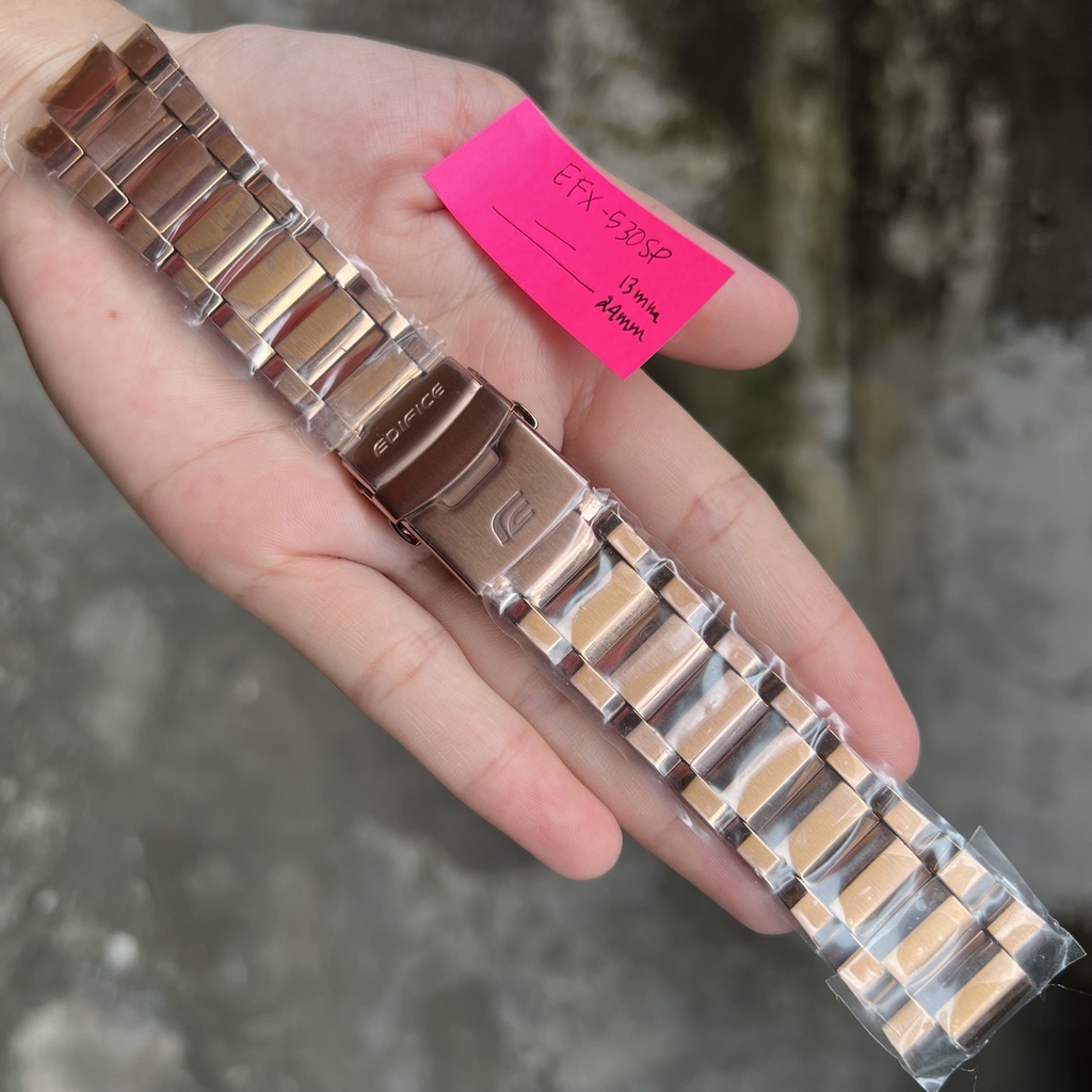 Strap tali jam tangan casio EFX-530SP original band EFX 530SP
