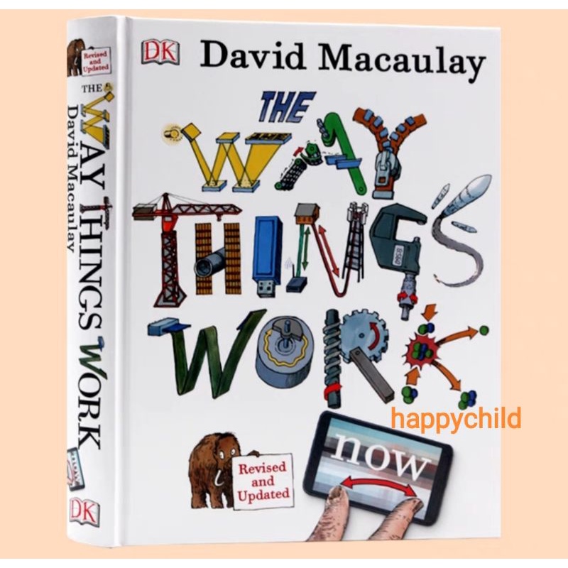 original DK David Macaulay The way things work buku anak buku impor happychild