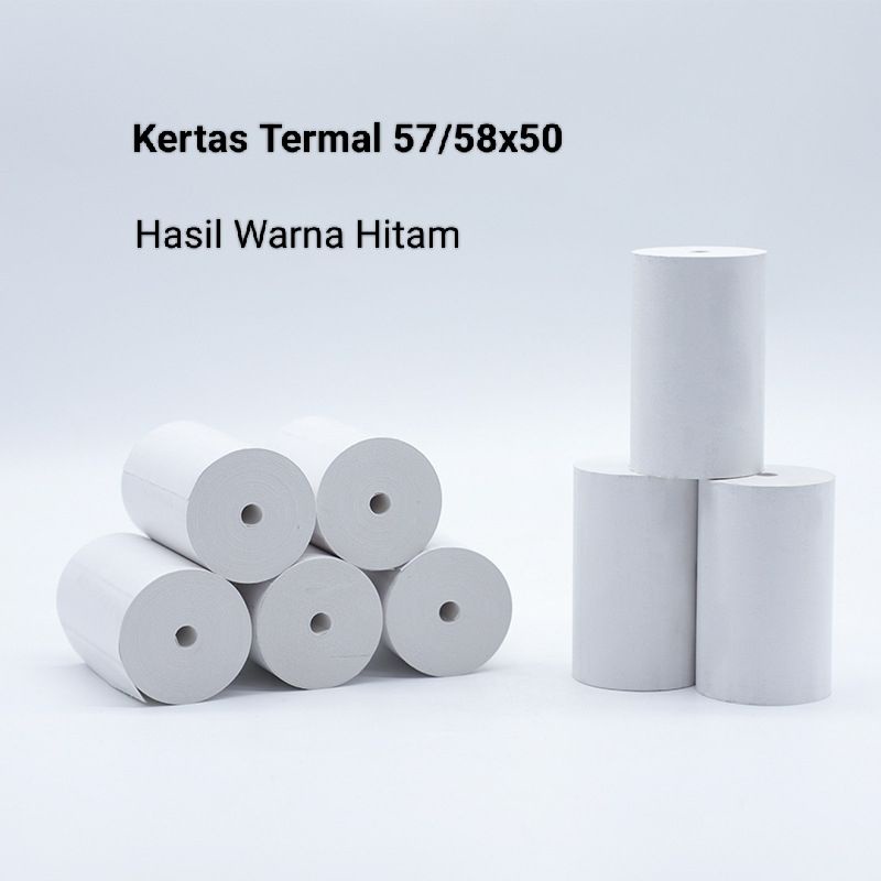 Kertas Thermal Kasir 57X47mm Struk Kasir 58x47mm