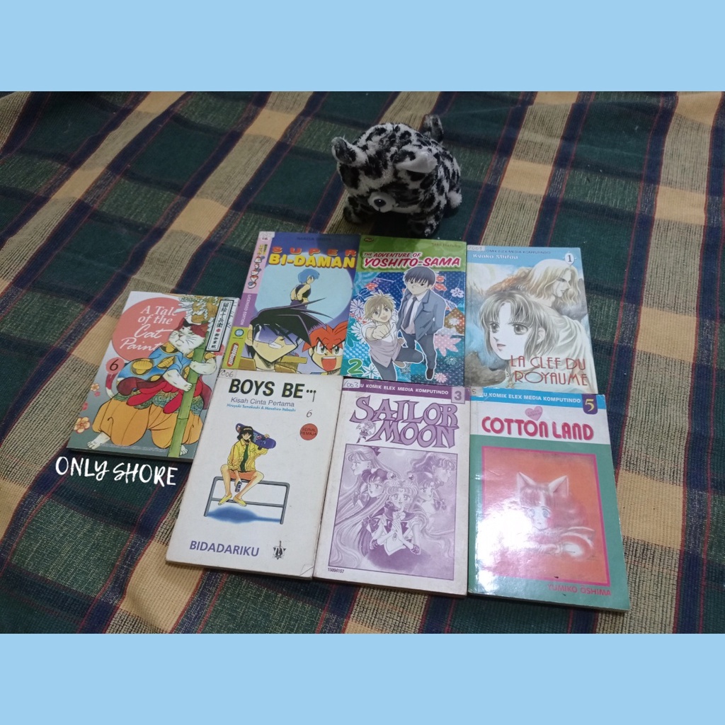 Komik Cabutan A Tale of The Cat Painter No 6, Super Bi-Daman No 12, The Adventure of Yoshito-sama No