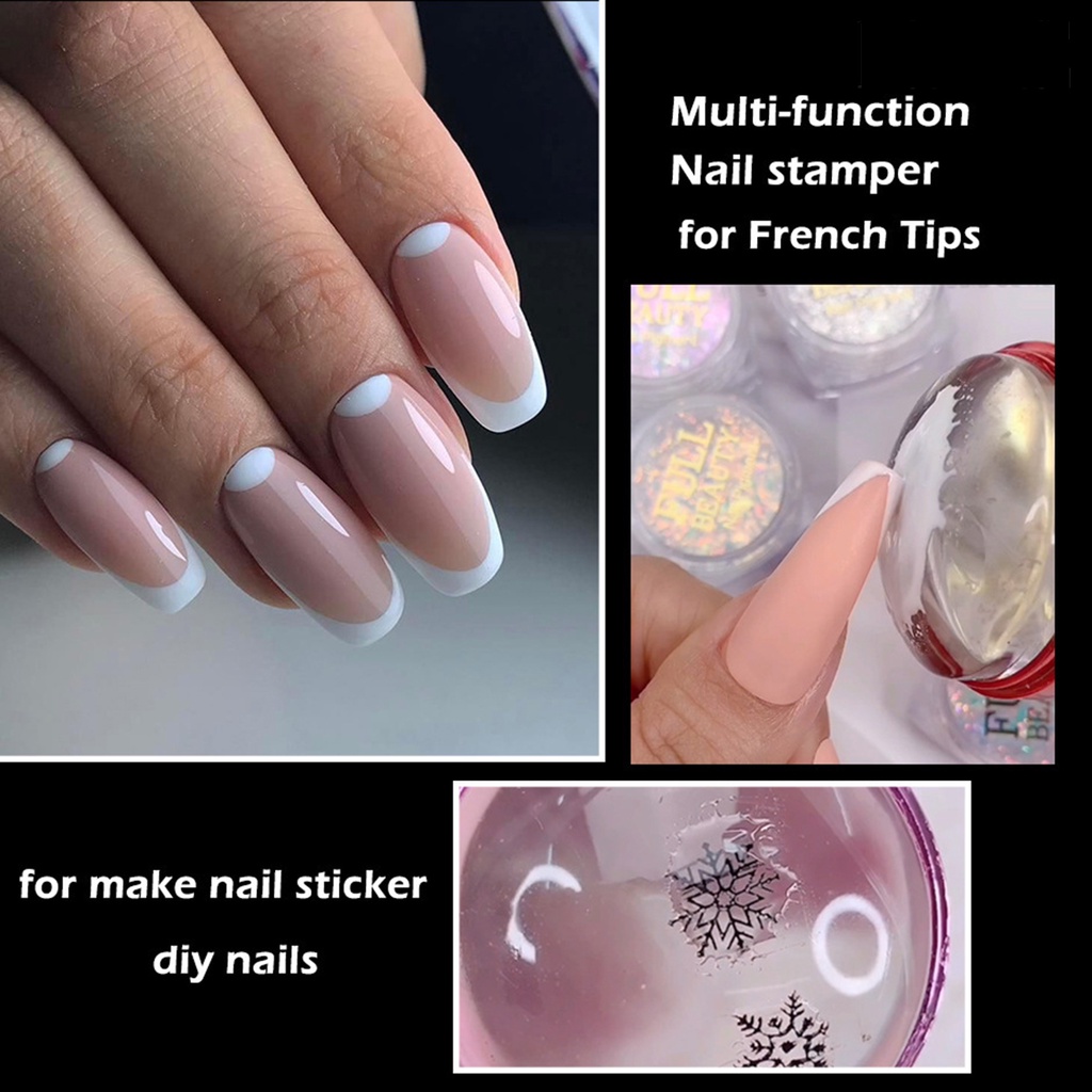 Plat Stempel Kuku Bahan Silikon Untuk nail Art