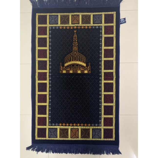 sajadah azad turki besar bahan tebal - Biru