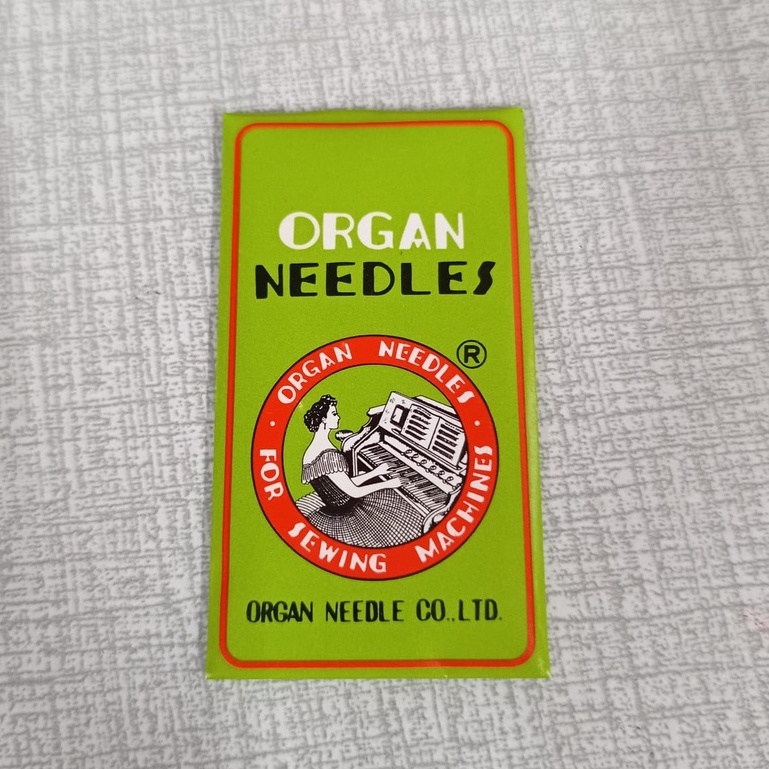 Jarum Jahit kulit PFx134LR/KS - DPx134 LR/KS Organ Needles Japan