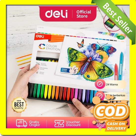 

Crayon Pastel Oil Dynasty Krayon Menggambar Lengkap 12 18 24 36 Pieces Deli Ec20000 School Crayon/